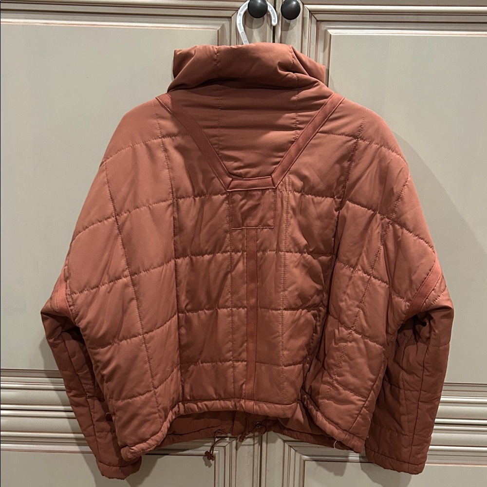 Women's Rust Padded Jacket - Picture 8 of 9
